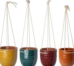 Intratuin hangpot Rumi blauw D 15 H 15 cm