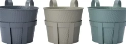 Intratuin hangpot Semi grijs 21 x 13 x 15 cm