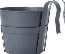 Intratuin hangpot Semi grijs 24 x 18 x 18 cm