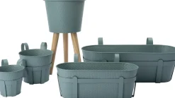Intratuin hangpot Semi groen 21 x 13 x 15 cm