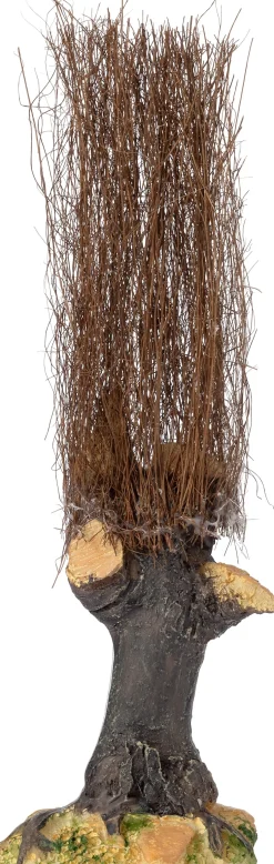 Intratuin Holland kerstdorpminiatuur knotwilg 14 x 5,5 x 21,5 cm 3 stuks