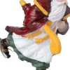 Intratuin Holland kerstdorpminiatuur sinterklaas op schaatsen 9 x 4,3 x 14 cm