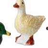 Intratuin Holland kerstdorpminiatuur eenden 9 x 4,3 x 14 cm 3-delige set
