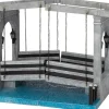 Intratuin Holland kerstdorpminiatuur Magere Brug Amsterdam 32,7 x 17 x 17,5 cm