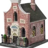 Intratuin Holland kersthuisje Kerk Ijlst 13 x 16,2 x 18,4 cm
