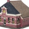 Intratuin Holland kersthuisje Friese Stelpboerderij 21,6 x 22 x 16,7 cm