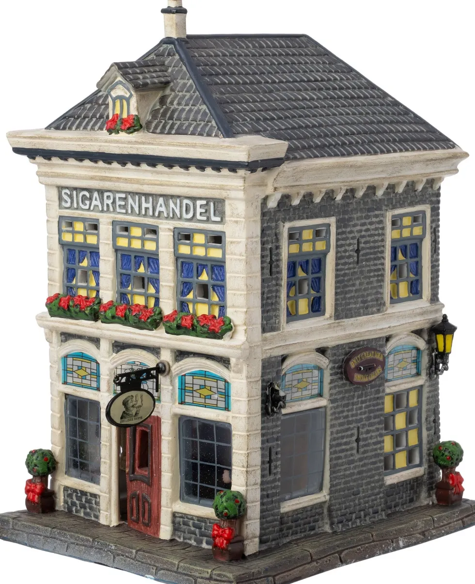Intratuin Holland kersthuisje Sigarenwinkel Bolsward 12,8 x 14,6 x 20,3 cm