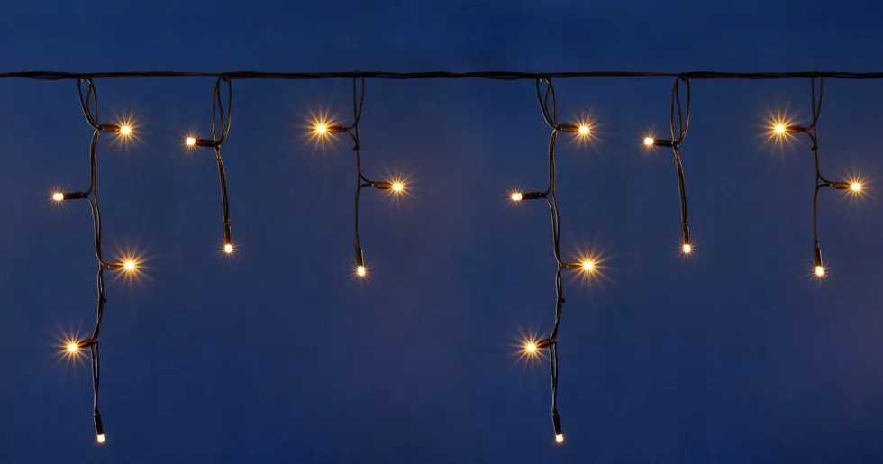 Intratuin ijspegelverlichting Connect De Luxe met 100 lampjes warm white 4 m