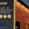 Intratuin ijspegelverlichting Connect De Luxe met 100 lampjes classic warm 4 m