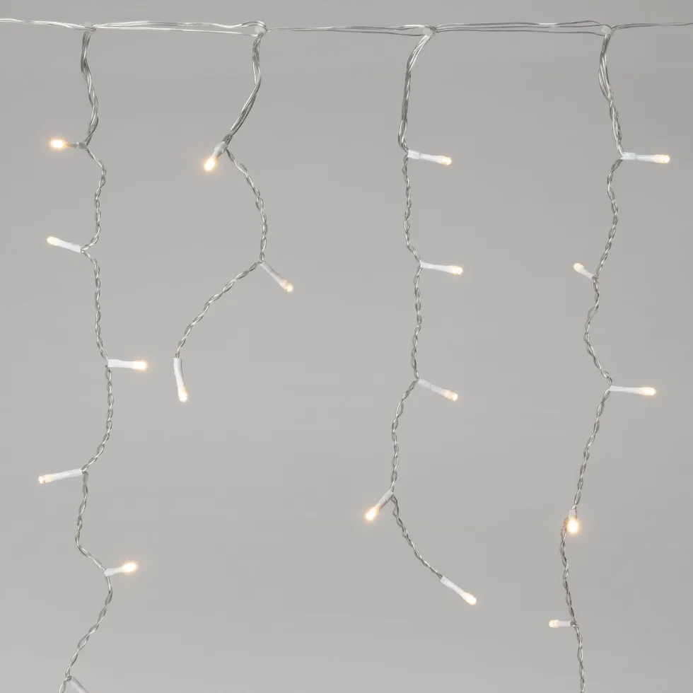 Intratuin ijspegelverlichting met 360 lampjes warm white 7,2 m