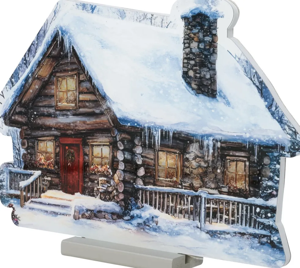 Intratuin infinity light Elvara chalet met verlichting 41,1 x 1,3 x 29,7 cm