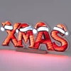 Intratuin infinity light Elvara xmas met verlichting 59,4 x 1,3 x 22,9 cm