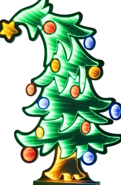 Intratuin infinity light Elvara kerstboom met verlichting 70 x 1,3 x 36 cm