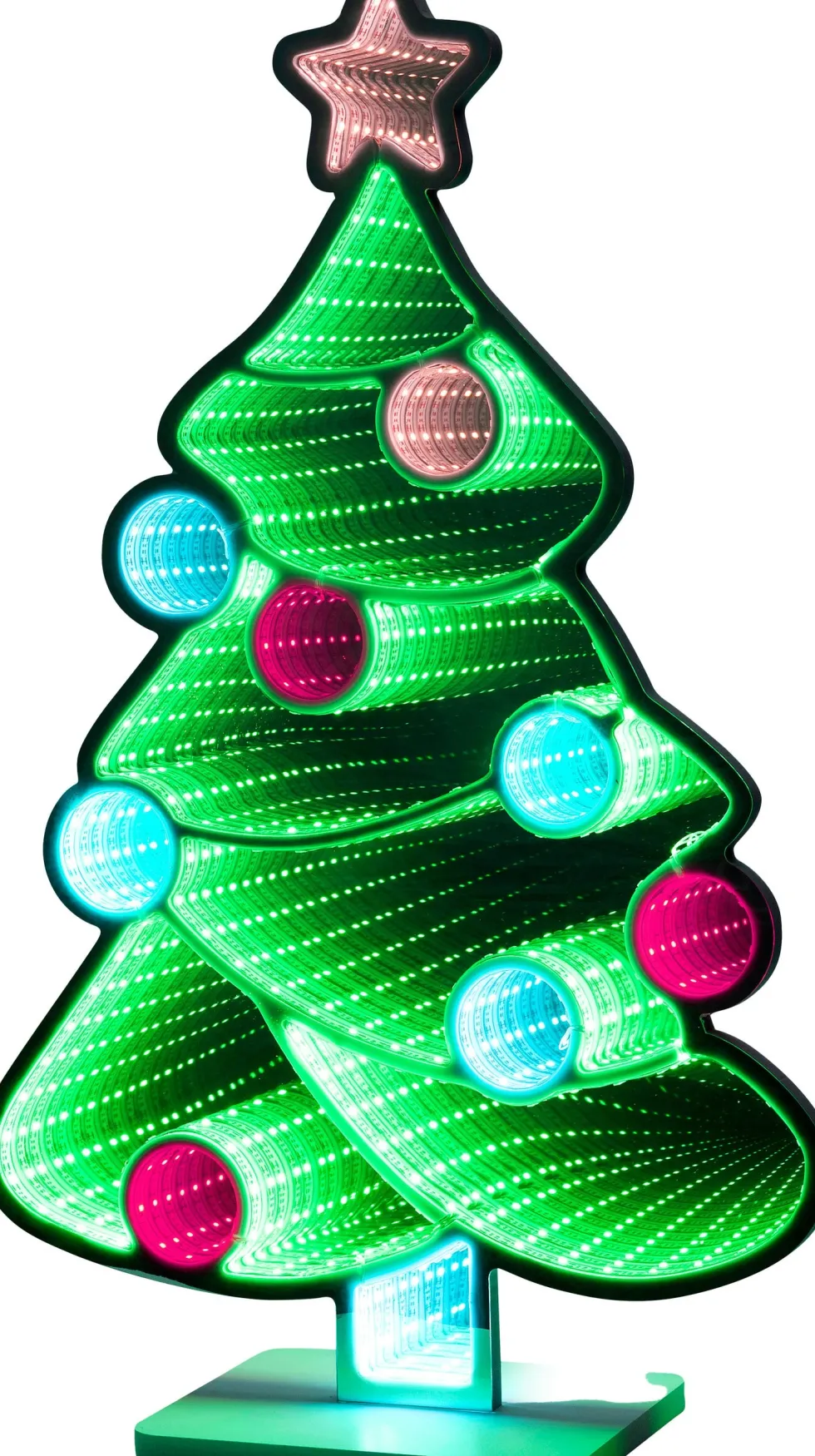 Intratuin infinity light Elvara kerstboom met verlichting 38,5 x 15 x 61 cm