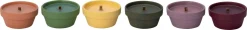 Intratuin kaars in pot Kindra groen 14 uur D 12 H 5,5 cm