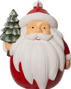 Intratuin kaars kerstman rood 8,6 x 8 x 10 cm