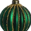 Intratuin kerstbal Aclare groen D 8 cm