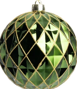 Intratuin kerstbal Alten donkergroen D 15 cm
