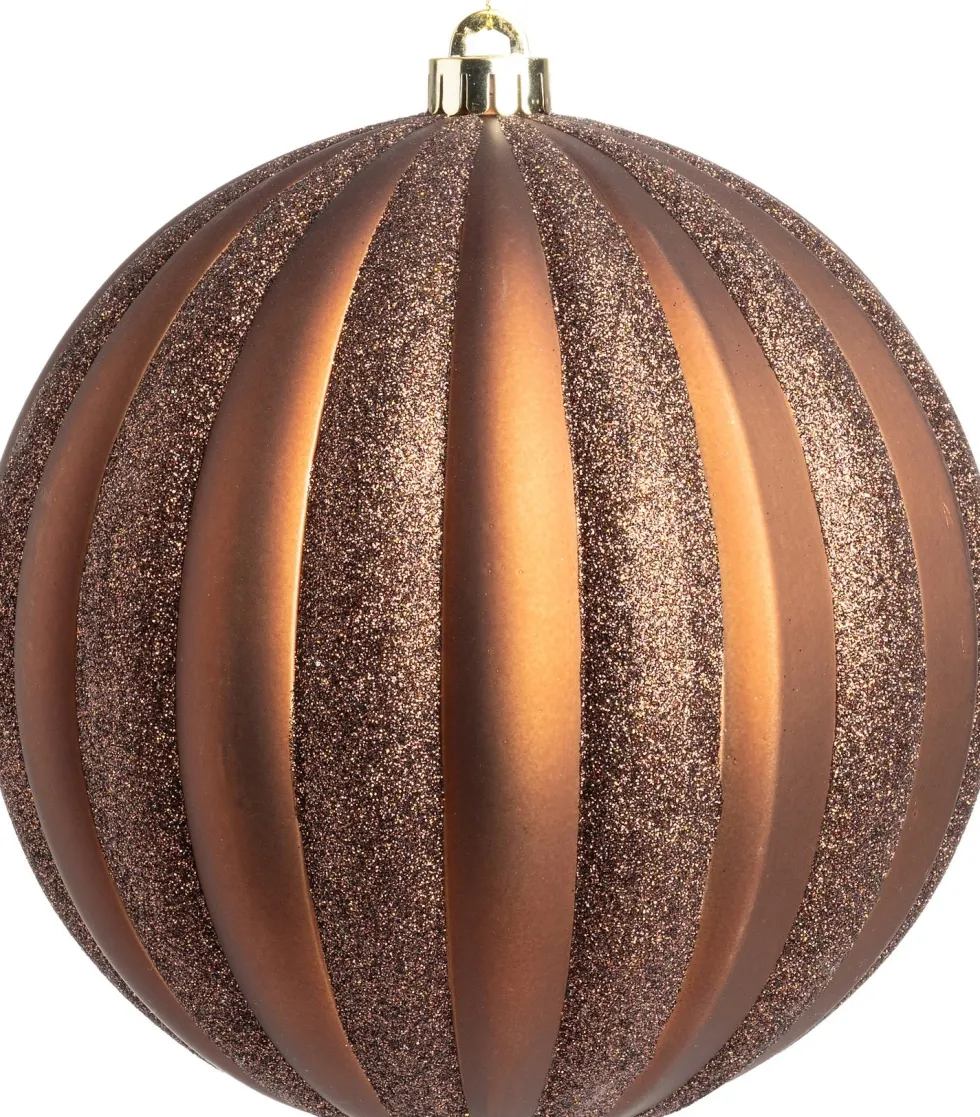 Intratuin kerstbal Amstt bruin D 20 cm