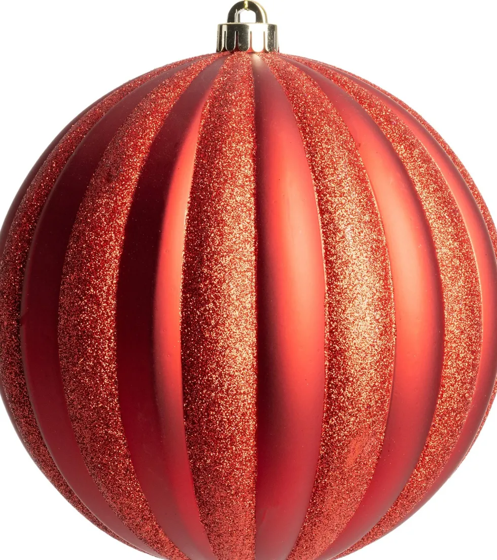 Intratuin kerstbal Amstt rood D 20 cm