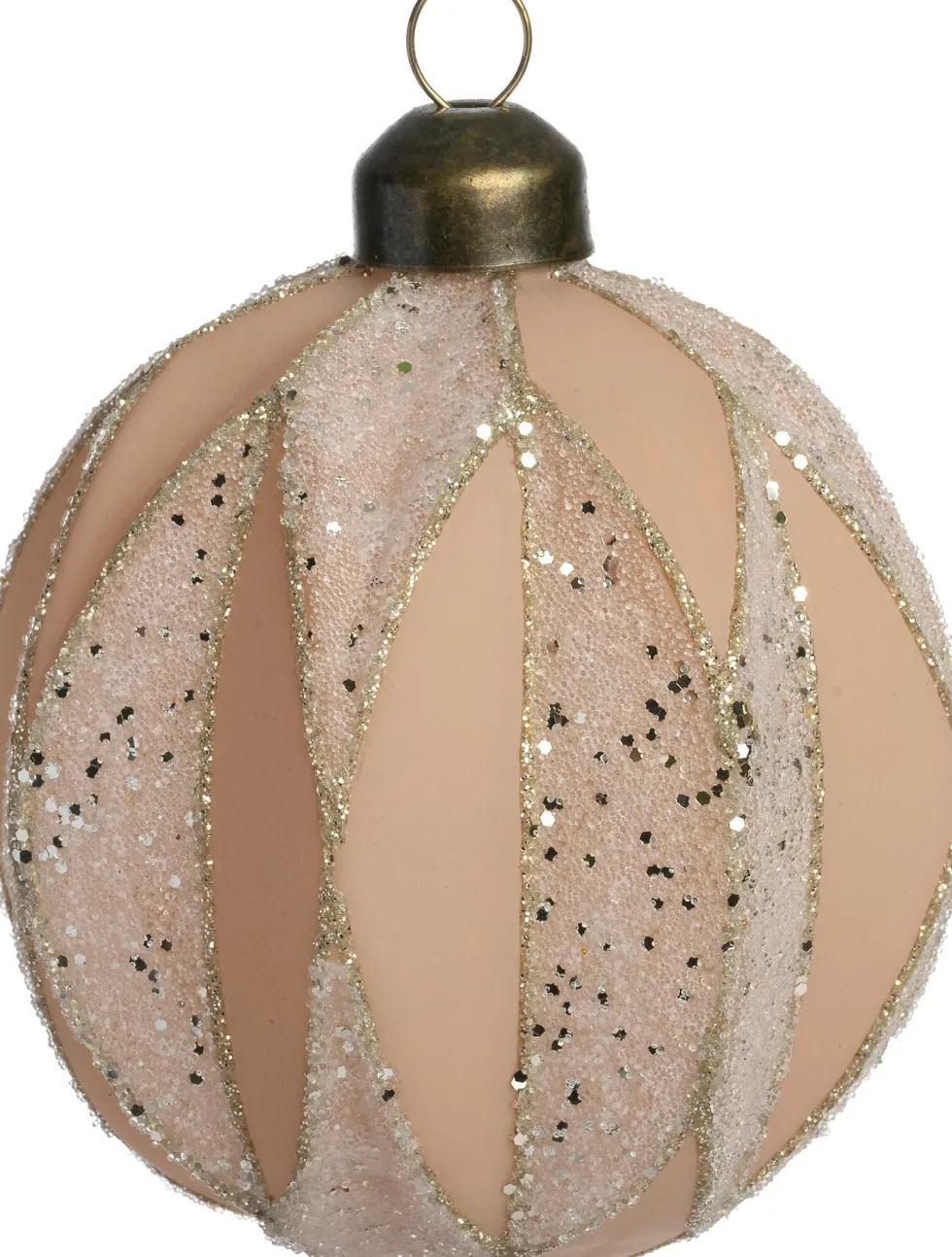 Intratuin kerstbal Arigna glitters D 8 cm