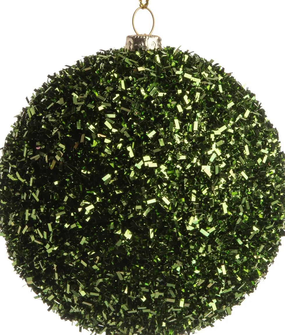 Intratuin kerstbal Ava groen D 8 cm