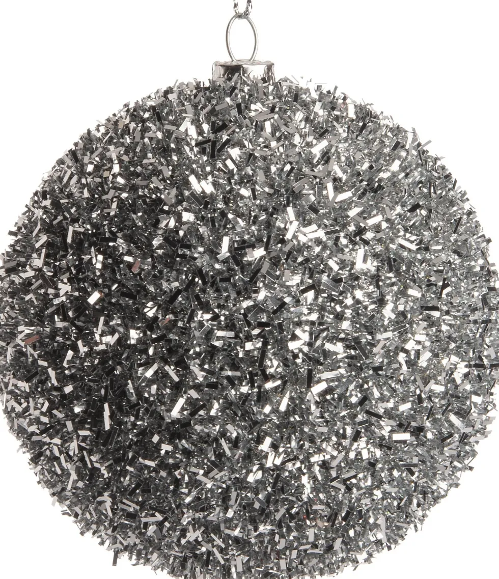 Intratuin kerstbal Ava zilver D 6 cm