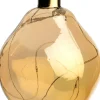 Intratuin kerstbal Avoca semitransparant oranje met verlichting D 10 cm