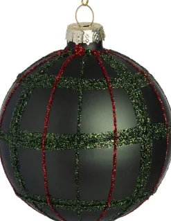 Intratuin kerstbal Ballinrobe groen D 8 cm
