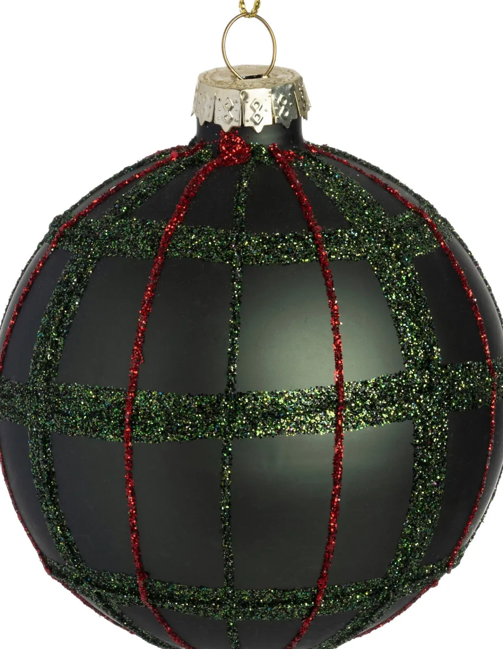 Intratuin kerstbal Ballinrobe groen D 8 cm