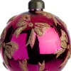 Intratuin kerstbal Bodi roze strikjes D 8 cm