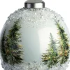 Intratuin kerstbal Borna wit D 8 cm