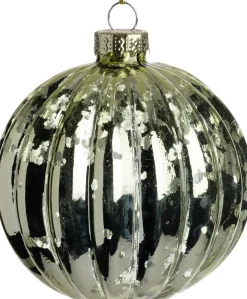 Intratuin kerstbal Brentwood groen D 8 cm