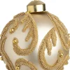 Intratuin kerstbal Bulle goud D 8 cm