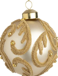 Intratuin kerstbal Bulle goud D 8 cm