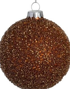 Intratuin kerstbal Bunclody bruin D 8 cm
