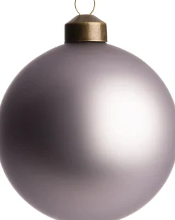 Intratuin kerstbal Callac mat lichtpaars D 8 H 8 cm