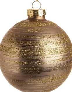 Intratuin kerstbal Callie crème D 8 cm