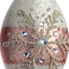 Intratuin kerstbal Callum roze 6 x 6 x 12 cm