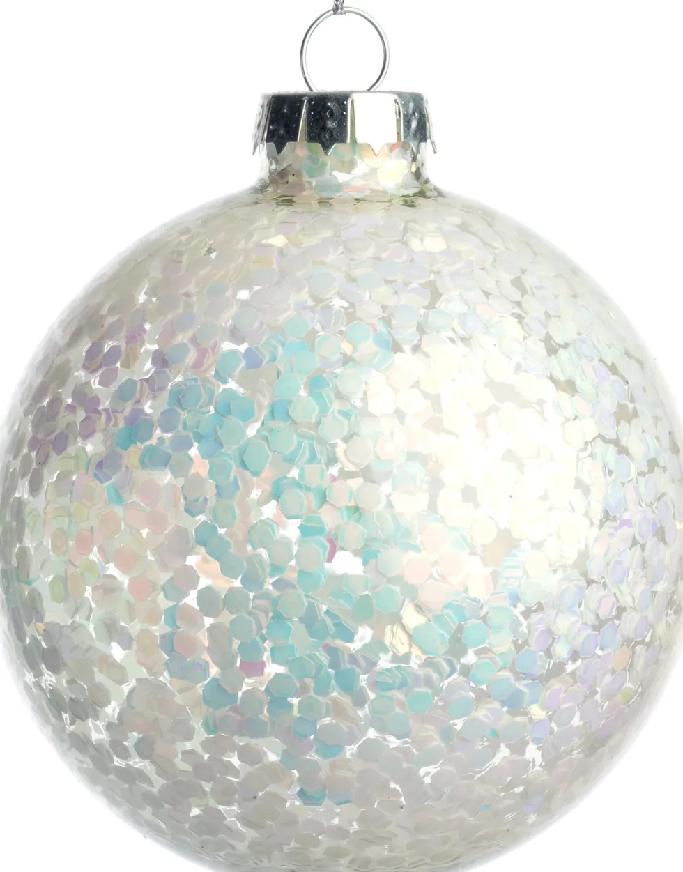 Intratuin kerstbal Conran wit D 8 cm