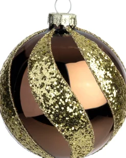 Intratuin kerstbal Cousland groen D 10 cm