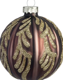 Intratuin kerstbal Cousland rood D 10 cm