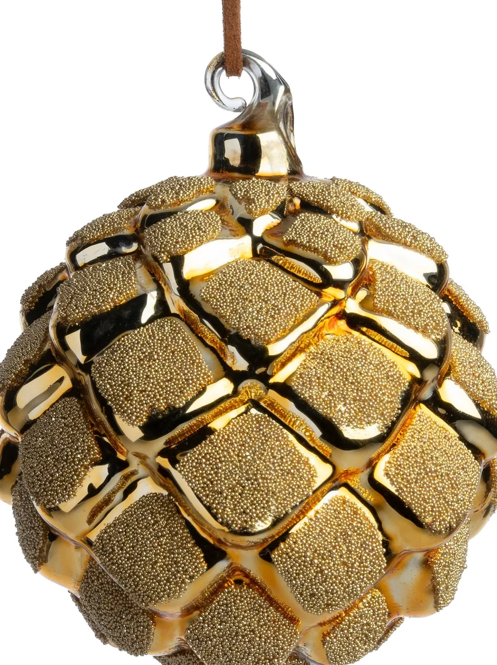 Intratuin kerstbal Deina goud D 8 cm