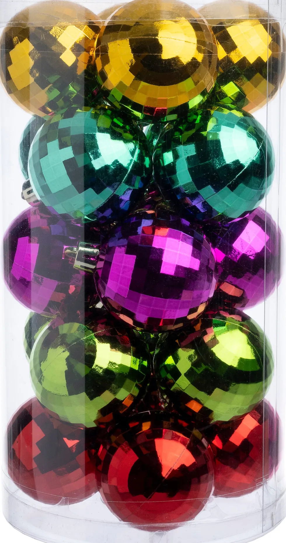 Intratuin kerstbal Disco multi D 5 cm 20 stuks