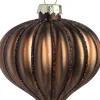 Intratuin kerstbal Eileen ui bruin D 8 cm