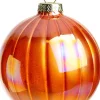 Intratuin kerstbal Feldk oranje D 8 cm