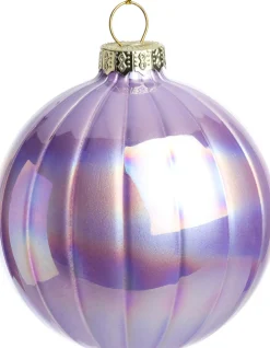 Intratuin kerstbal Feldk roze D 8 cm