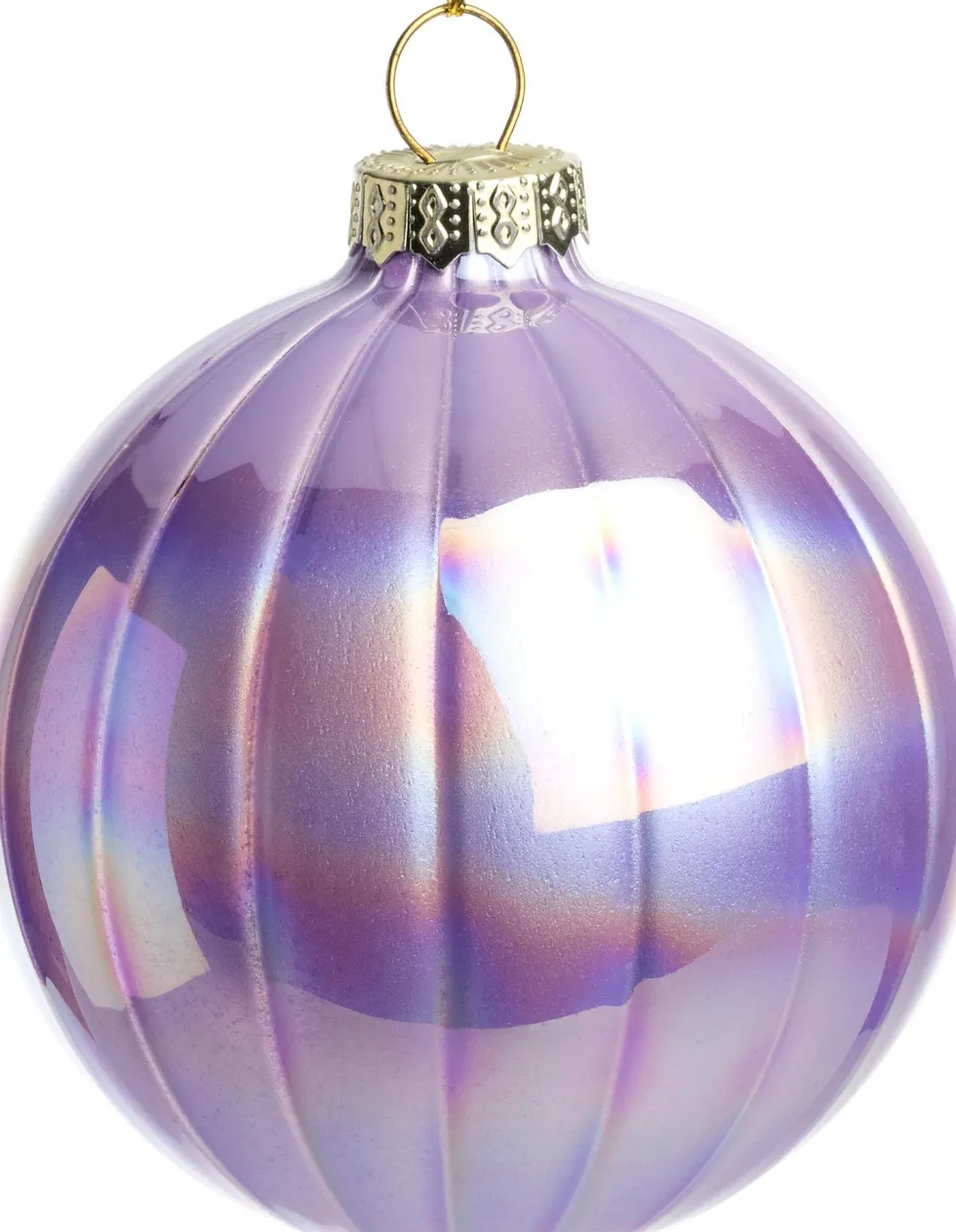 Intratuin kerstbal Feldk roze D 8 cm