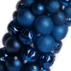 Intratuin kerstbal Flint box blauw D 4 / 6 / 8 cm 100-delig