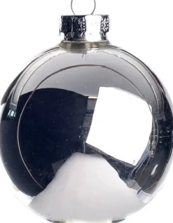 Intratuin kerstbal glas zilver D 7 cm 8 stuks